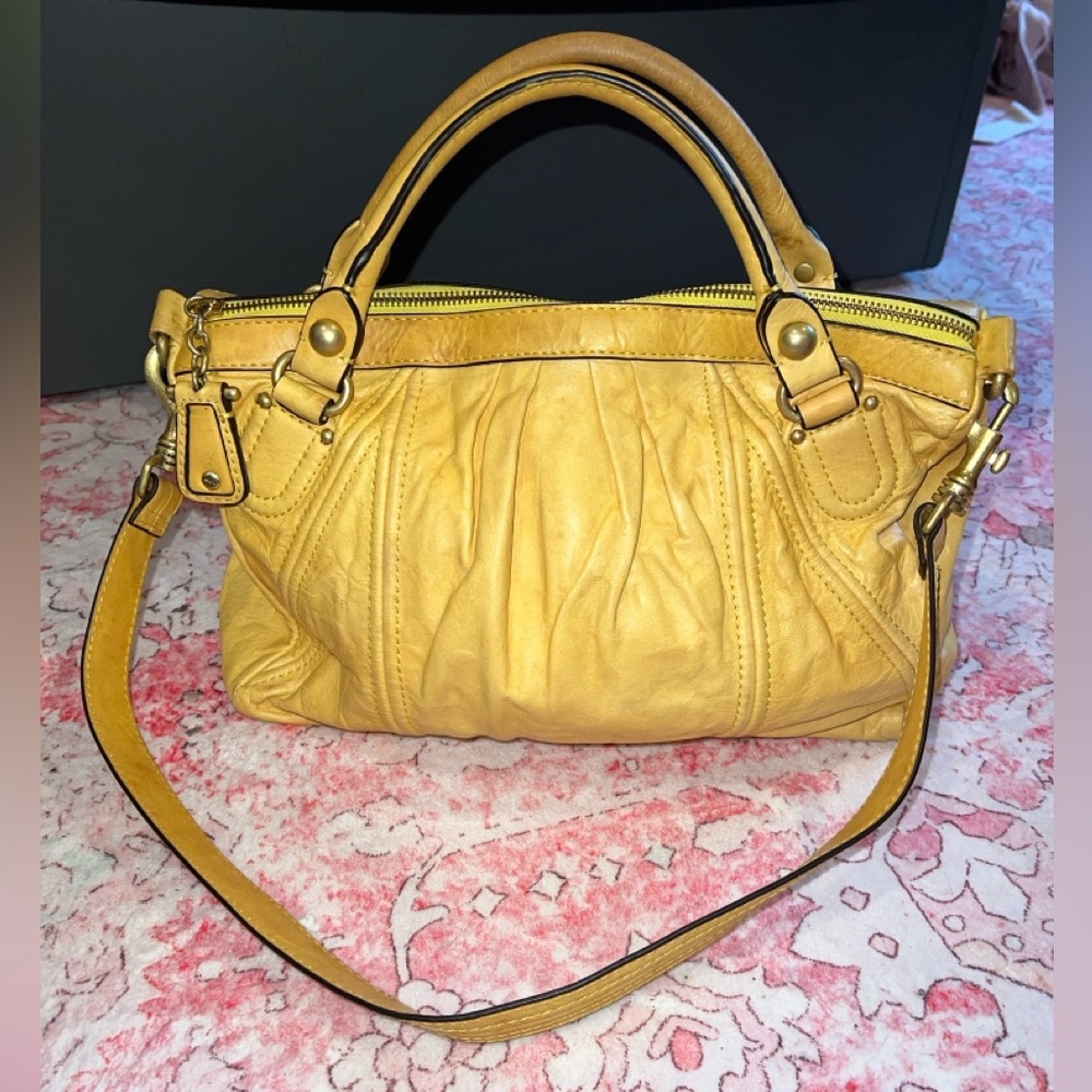Vintage Juicy Couture leather bag purse